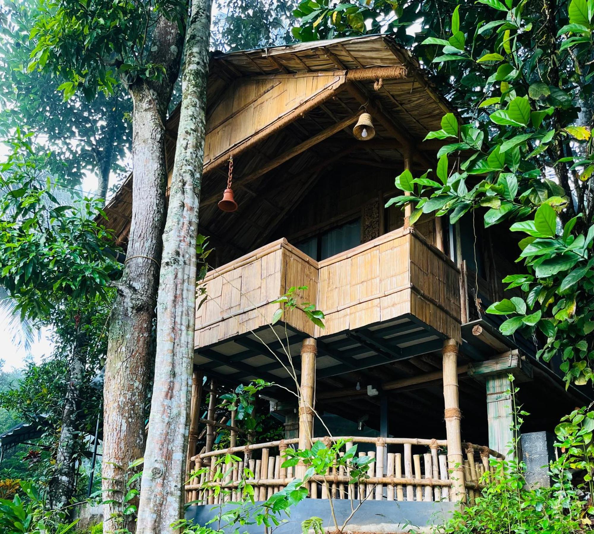 Fab - Bamboo Hut With Open Shower Munnar Kültér fotó